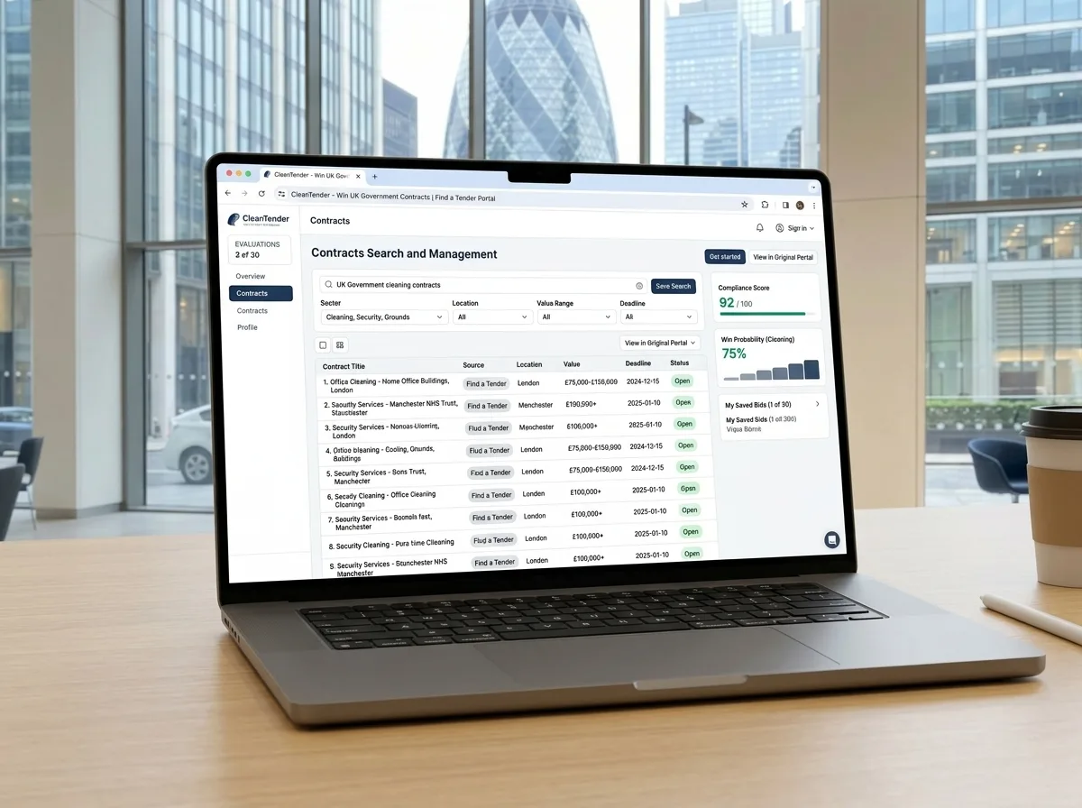 The Central Digital Platform on Find a Tender. UK supplier registration is mandatory under the Procurement Act 2023, with reusable profile data across every public-sector tender.